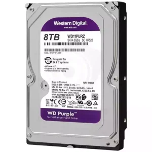 هارد دیسک اینترنال وسترن دیجیتال بنفش ظرفیت ۸ ترابایت - WD Purple 8TB