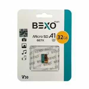 کارت حافظه Bexo MicroSD مدل U3 V30 Class 10 سرعت 100MB/s ظرفیت 32 گیگابایت