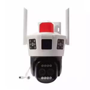 دوربین امنیتی مینی اسپید دام سیمکارتی با زوم اپتیکال PTZ و قابلیت 4G LTE مدل okam