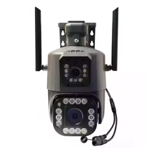 دوربین امنیتی مینی اسپید دام دو‌لنزه سیم‌کارتی 4G LTE مدل OKAM