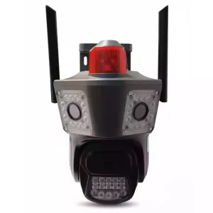 دوربین امنیتی مینی اسپید دام سه‌لنزه 4G LTE با قابلیت PTZ و دید رنگی شب مدل okam