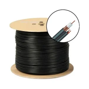 کابل ترکیبی کواکسیال ۹۶-۰/۷ برق نیم مغزی مس