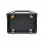 نمای کف رک ایستاده FMJ پاکسد 22 یونیت با پایه و مسیر کابل برق