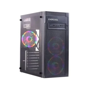 کیس کامپیوتر برند EVERCOOL مدل LW204 همراه با ۳ فن
