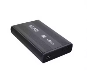 باکس هارد ۳.۵ اینچی USB03 فلزی با رابط USB 3.0 و آداپتور ۱۲ ولت پرسرعت