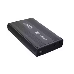 باکس  هارد ۳.۵ اینچی  USB03 فلزی با رابط USB 3.0 و آداپتور ۱۲ ولت پرسرعت