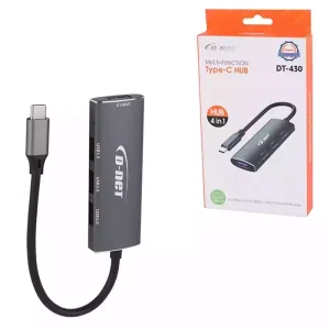 هاب USB چهار پورت (hub usb chahar port)