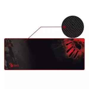 پد موس اپتیکال گیمی Bloody سایز ۳۰×۸۰ با طرح قرمز و مشکی برای گیمرها