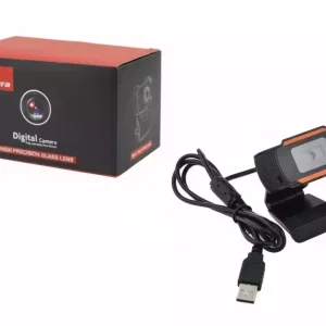 وب کم HD با لنز شیشه‌ای دقیق و کیفیت تصویر فوق‌العاده برای تماس‌های تصویری