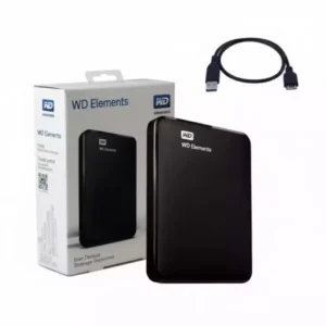 باکس هارد وسترن WD Elements USB 3.0 با طراحی شیک و سبک، سرعت بالای انتقال داده و قابلیت حمل آسان – انتخابی حرفه‌ای برای ذخیره‌سازی ایمن اطلاعات، محصول فروشگاه پاکسد