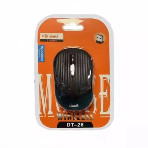 موس بی سیم D‑NET مدل DT26 با اتصال ۲.۴ گیگاهرتز و گیرنده USB نانو