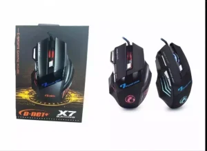 موس سیم دار گیمینگ برند D-NET مدل X7