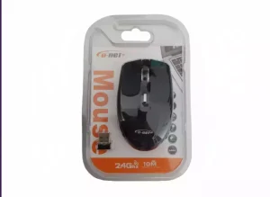 موس بی‌سیم شارژی D‑NET مدل DT219 با باتری لیتیومی و اتصال ۲.۴ گیگاهرتز