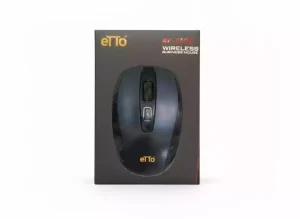 موس بی سیم ETTO مدل RF‑2104 با اتصال ۲.۴ گیگاهرتز و طراحی ارگونومیک دقیق