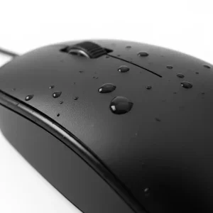 موس سیم دار برند D‑NET مدل DT212E با دقت بالا و اتصال USB، طراحی ارگونومیک مناسب کار روزانه و اداری