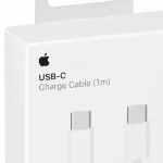 کابل شارژ آیفون دو سر Type-C اپل، ایده‌آل برای شارژ سریع آیفون 15 و دستگاه‌های USB-C. با کیفیت بالا، طول 1 متر و اتصال پایدار. خرید کابل شارژ Type-C اصلی.