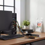 بست‌ کمربندی فوروزدش ۲۰ سانتی، بسته ۱۰۰ عددی. ایده‌آل برای نظم‌دهی کابل‌ها