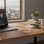 کابل شارژ آیفون دو سر Type-C اپل، ایده‌آل برای شارژ سریع آیفون 15 و دستگاه‌های USB-C. با کیفیت بالا، طول 1 متر و اتصال پایدار. خرید کابل شارژ Type-C اصلی.