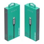 کابل شارژ آیفون کنفی HEATZ مدل ZC88 با فست شارژ 3 آمپر و طراحی Nylon'Fit، شارژ سریع و ایمن دستگاه‌های اپل شما را تضمین می‌کند. بادوام و مطمئن.