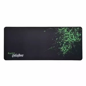 پد موس گیمینگ Razer Goliathus Speed Edition سایز ۸۰x۳۰ رنگ مشکی با سطح پارچه‌ای نرم و طراحی مخصوص گیمرهای حرفه‌ای برای سرعت و دقت بی‌نقص
