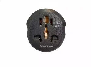 تبدیل ۳ به ۲ مرکان ابزاری کاربردی برای اتصال دوشاخه‌های سه‌شاخه به پریزهای دوشاخه است