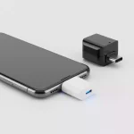 آداپتور OTG TYPE-C بدون کابل، ایده‌آل برای اتصال مستقیم فلش، کیبورد و ماوس به گوشی و تبلت.