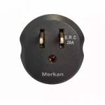 تبدیل ۳ به ۲ مرکان ابزاری کاربردی برای اتصال دوشاخه‌های سه‌شاخه به پریزهای دوشاخه است