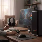 کابل ۱ به ۲ هدفون، جک صوتی ۴-پایه (هدفون و میکروفون) را به دو پورت مجزا تبدیل می‌کند